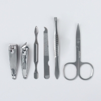 Набор маникюрный «Цветочный сад», 6 предметов, разноцветный Набор маникюрный «Цветочный сад», 6 предметов, разноцветный