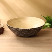 Салатник 35х35х12 см, бамбук