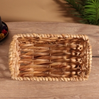 Корзина плетеная 25x15x20 см, водный гиацинт