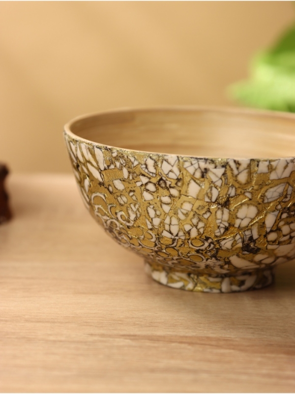 Миска 12х12х6 см, бамбук