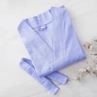 Халат вафельный женский удлинённый &laquo;Экономь и Я&raquo; размер 42-44