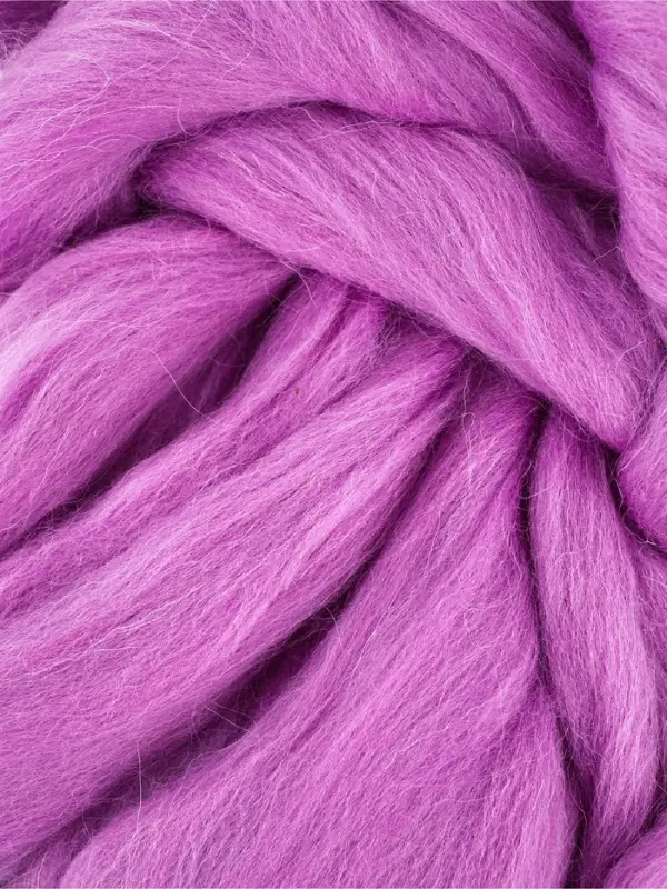 Лента  для валяния 100 гр, цвет орхидея