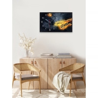 Часы-картина настенные, интерьерные "Рука", 57 х 35 х 4 см, бесшумные Часы-картина настенные, интерьерные "Рука", 57 х 35 х 4 см, бесшумные