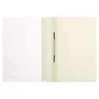 Папка-скоросшиватель Calligrata, А4, 160 мкм, "Акварель", ванильный, прозрачный верх