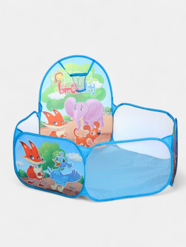 Палатка детская игровая - сухой бассейн для шариков &laquo;Зверята&raquo; без шаров
