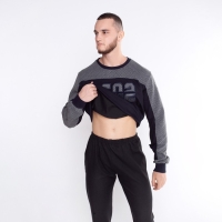 Брюки мужские, цвет черный, размер 56