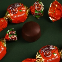 Конфеты шоколадные &laquo;Клуб настоящих мужчин&raquo;, с апельсиновой начинкой, 60 г.