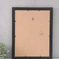 Фоторамка пластик "МИРАМ" 30х40 см, серебряный