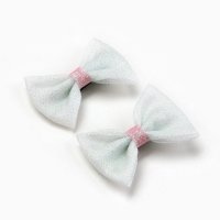 Бант для волос 2 шт, крабики «Милашке», 8 х 12,5 см Бант для волос 2 шт, крабики «Милашке», 8 х 12,5 см