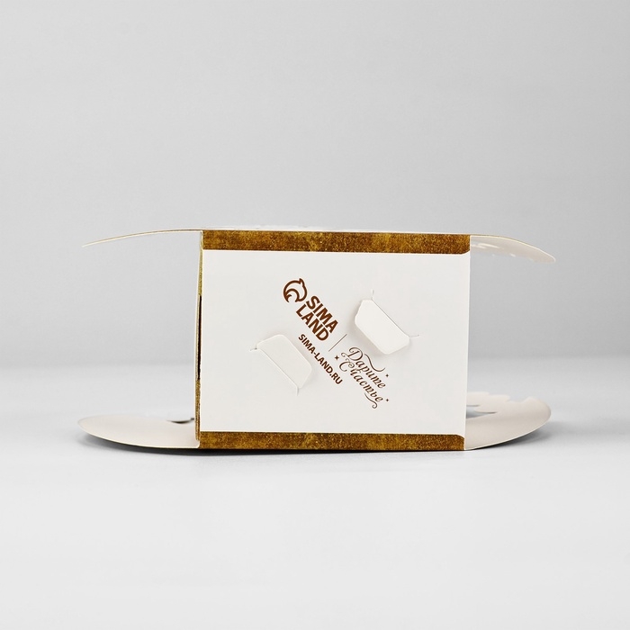 Коробка подарочная на Рамадан &laquo;Счастливого праздника&raquo;, тиснение, 15 х 13.5 х 6 см