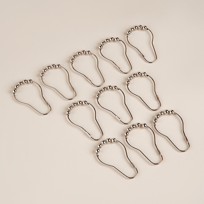 Штора для ванной SL Home, с люверсами, полиэстер, 200&times;200 см, белая