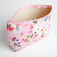 Косметичка на молнии, цвет розовый Косметичка на молнии, цвет розовый