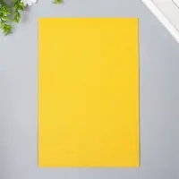 Фоамиран глиттерный Magic 4 Hobby 2 мм, цв.темно-желтый, 20х30 см