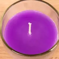 Свеча ароматическая в стакане "SCENTED CANDLE" 100 гр, лавандовые поля