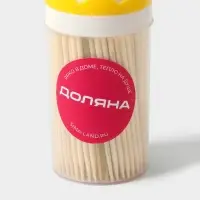 Зубочистки Доляна &laquo;Сердца&raquo;, 190 шт., МИКС