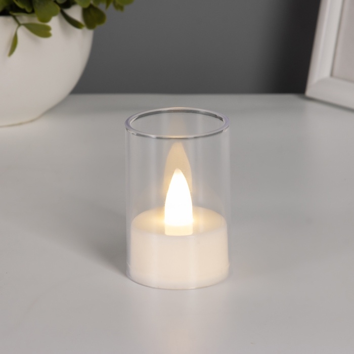 Ночник Ночник "Свеча" LED 0.3Вт 4х4х6см