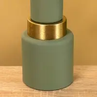 Подсвечник на 1 свечу текстурный "Болотный" 10,5х10,5х20 см