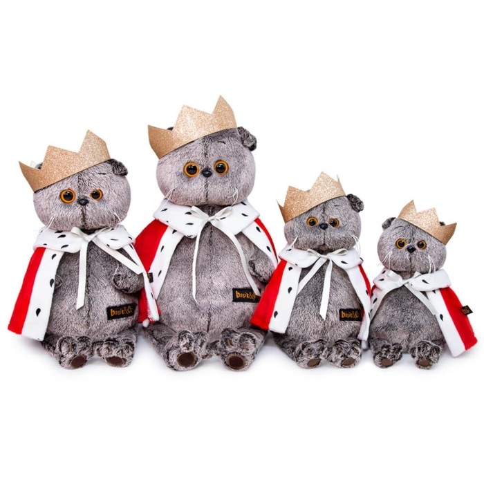 Мягкая игрушка &laquo;Басик-царь&raquo;, 30 см