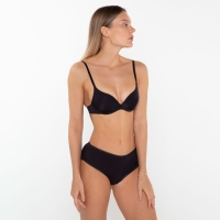 Трусы женские слипы, цвет чёрный, размер 56