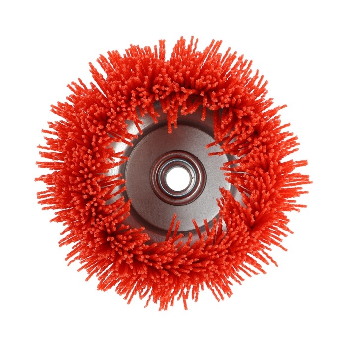 Щетка нейлоновая для УШМ ТУНДРА, "чашка", М14, 125 мм