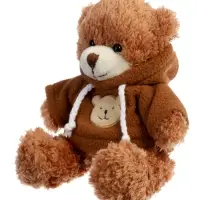 Мягкая игрушка "Милый мишка" в кофте, 15 см