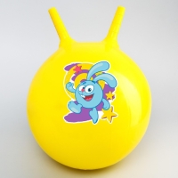 Мяч прыгун Смешарики &laquo;Крош&raquo;, с рожками, d=45 см, 350 г, цвет МИКС