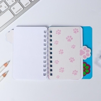 Блокнот с разделителями А7, 40 л &laquo;Котик&raquo;