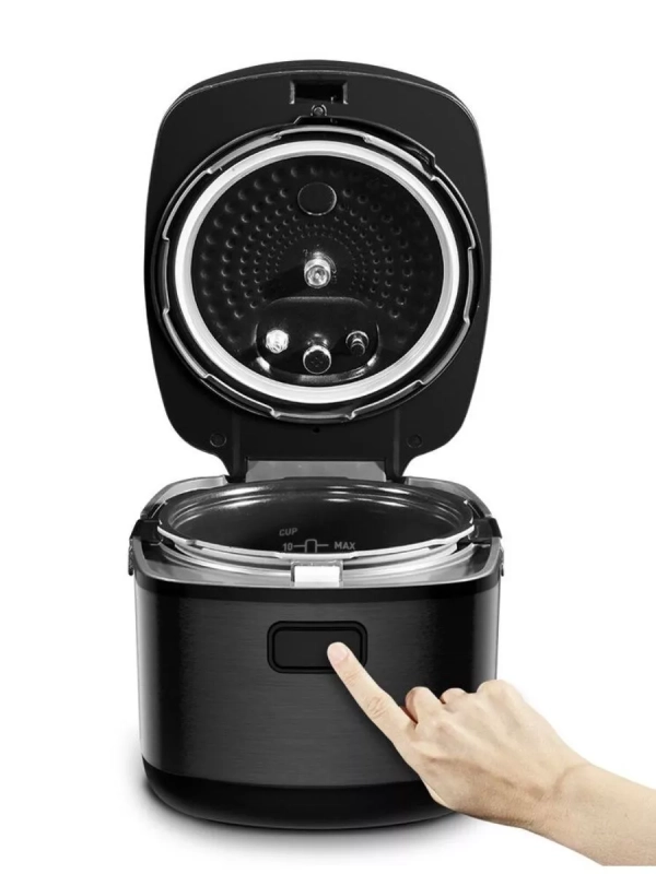 Мультиварка скороварка CY625D32 со сферической чашей, черная