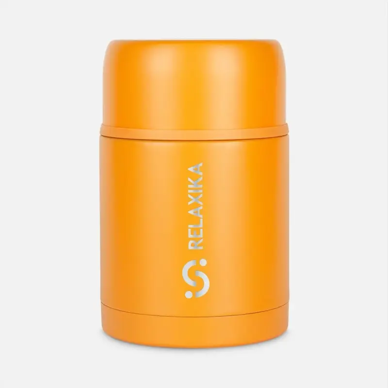 Термос для еды Relaxika 700, желтый