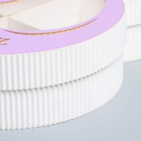 Коробка подарочная, кондитерская упаковка &laquo;8 марта&raquo; фиолетовая, 22 х 16 х 5 см