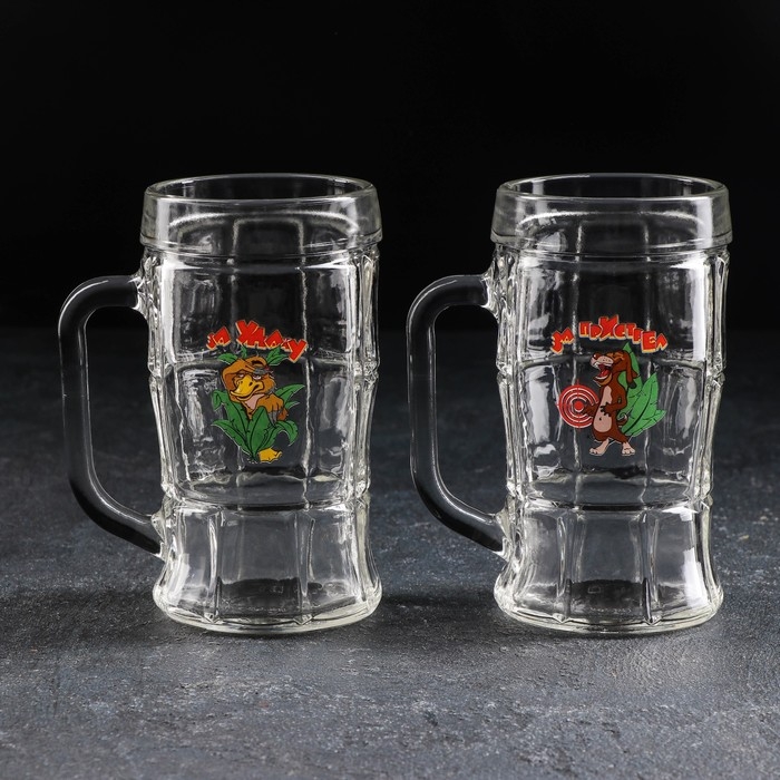 Пивная кружка &laquo;Приколисты&raquo;, 330 мл, рисунок МИКС