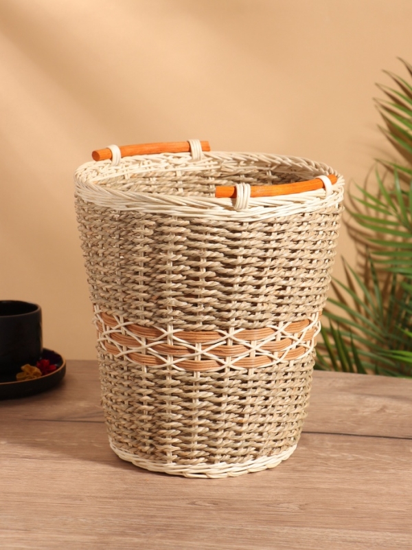 Корзина плетеная 24x24x26 см, ротанг