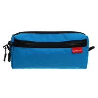 Пенал мягкий, 2 отделения, объёмный, 100 х 210 х 50 мм, Erich Krause, Blue 49001