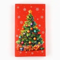 Коробка для шоколада с местом для денег &laquo;Ёлочка&raquo;, 20 х 2 х 12 см