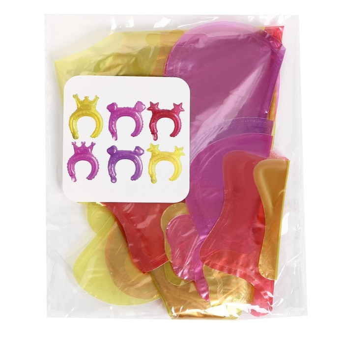 Набор фольгированных ободков &laquo;Корона, ассорти&raquo;, 6 шт.