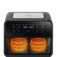 Аэрогриль электрический КТ-2269 - 9 л - 2400 Вт