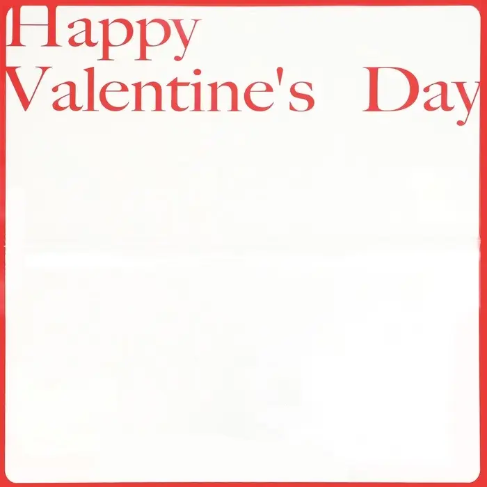 Пленка для цветов "Святой Валентин",58 х 58  см, красная