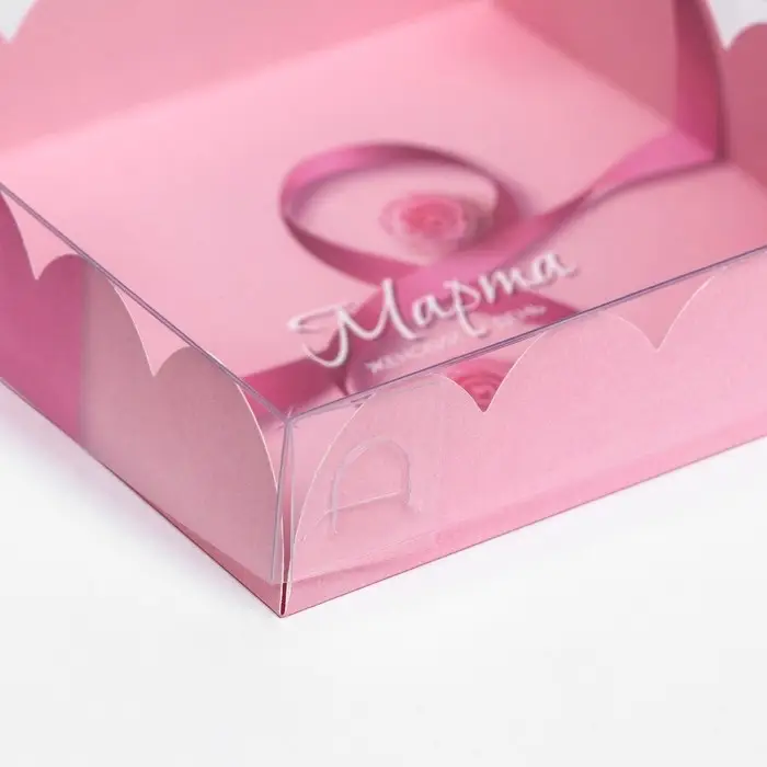 Коробка для печенья, &laquo; 8 марта&raquo; 12&times;12&times;3