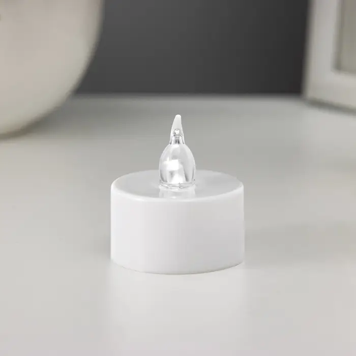 Светодиодная свеча, ночник LED RISALUX &laquo;Малая&raquo;, RGB, h=4 см