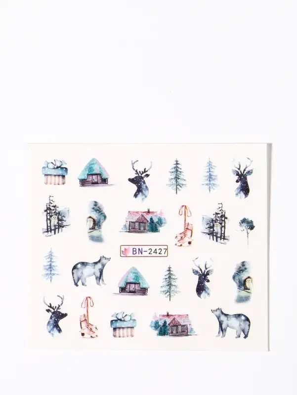 Слайдеры для ногтей &laquo;Holiday&raquo;, разноцветные