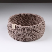 Корзинка "Малышка", 16 х 7,5 см, кофейный, хлопок Корзинка "Малышка", 16 х 7,5 см, кофейный, хлопок