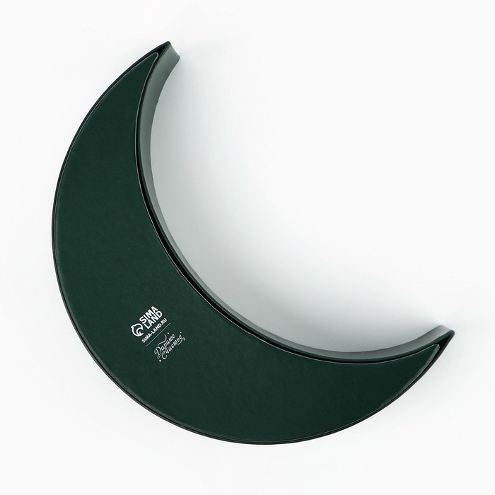 Коробка из переплётного картона &laquo;Изумруд&raquo;, 15 х 23 х 6 см