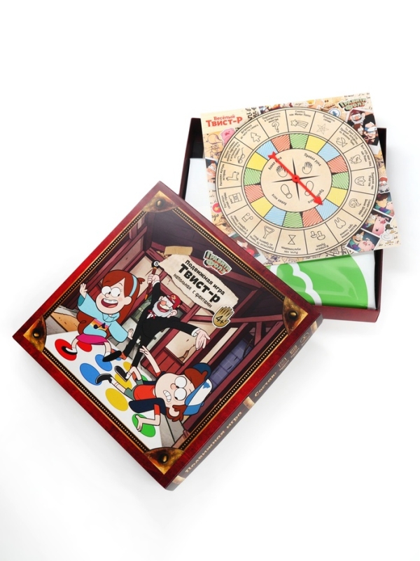 Подвижная игра "Твист-р Гравити Фолз" напольная с фантами