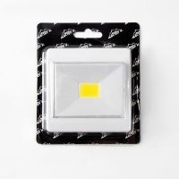 Фонарь-светильник "Мастер К", 3 Вт, COB, 3 ААА, магнит, липучка, 8.6 х 3 см