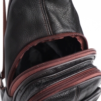 Сумка-слинг мужская, цвет коричневый Сумка-слинг мужская, цвет коричневый