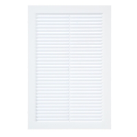 Решетка вентиляционная "КосмоВент" Л200, 200 х 300 мм, с сеткой, неразъемная