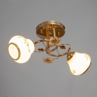 Люстра "Айон" 2х40Вт Е27 Золото МОДЕЛЬ: 2612380 Люстра "Айон" 2х40Вт Е27 Золото МОДЕЛЬ: 2612380