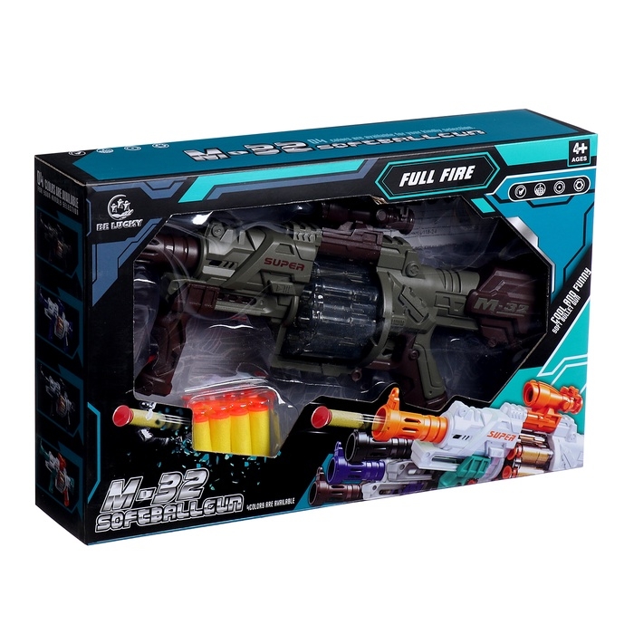 Бластер "М32", стреляет мягкими пулями