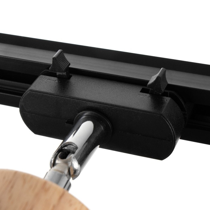 Спот "Риген" 3хЕ27 40Вт черный 100х17х12 см