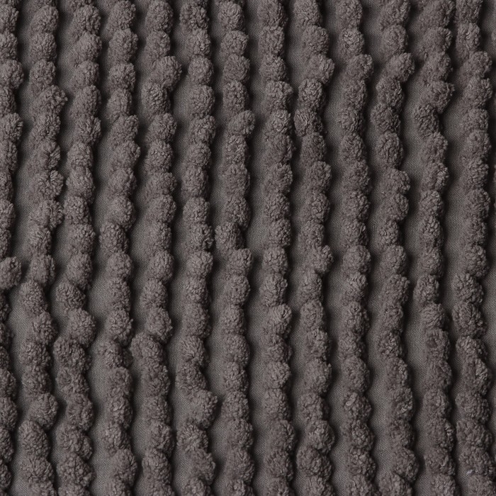 Коврик для ванной Этель Букли цвет темно-серый, 38х58 см
